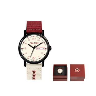 大嘴猴手表女学生初高中ins风高颜值生日礼物只看时间帆布带女款