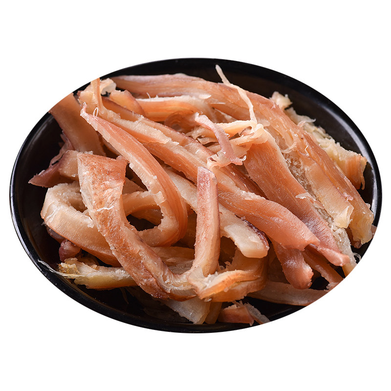 原味鱿鱼条亲食煌罐装