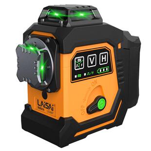 莱赛激光12线水平仪高精度强光红绿光6667贴墙标线红外线200毫瓦