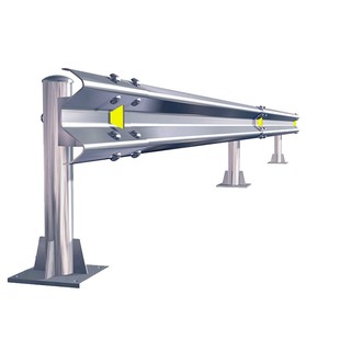 波形护栏板厂家热镀锌公路护栏防撞隔离栏国省道乡村路两波gr梁钢