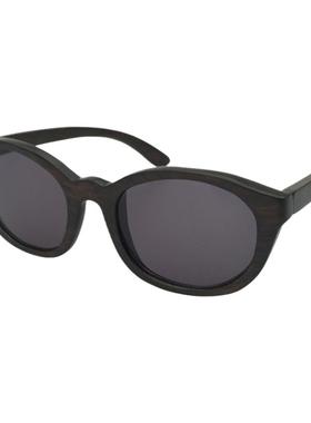 墨镜复古风椭圆形偏光太阳眼镜