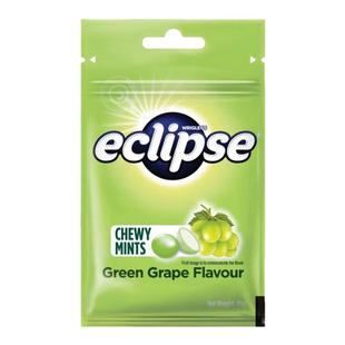 香港代购Eclipse易极无糖薄荷软糖清新口气爽口网红超凉润喉提神