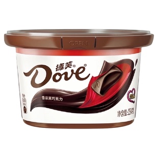 德芙巧克力碗装丝滑牛奶巧克力香浓黑巧多规格休闲零食