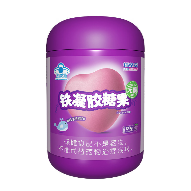 福格森铁凝胶糖果无糖