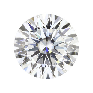 9A十六心十六箭锆石裸石戒面主石 进口白色圆形人造宝石CZ仿钻石