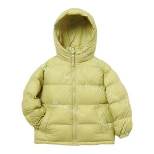 蒙贝蒂艾米新款男女宝宝加厚超轻面包羽绒服中小儿童冬装连帽外套