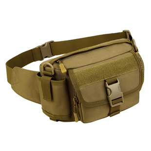 守护者腰包男士户外多功能包登山大容量运动防水女帆布斜挎路亚包