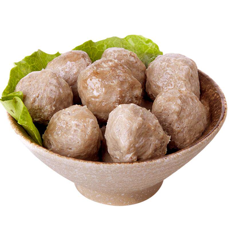 老德头潮汕手打牛肉丸4包装潮州特产烧烤火锅丸子关东煮食材