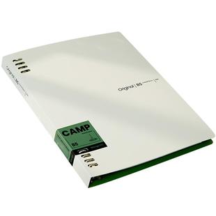 CAMP露营系列B5高颜值不硌手活页本加厚笔记本本子A5可拆卸活页夹外壳初中高中生专用大容量替芯纸ins风2025