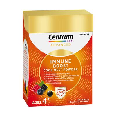 善存海外脂质体维生素C黑接骨木莓复合营养免疫闪溶粉30包/盒