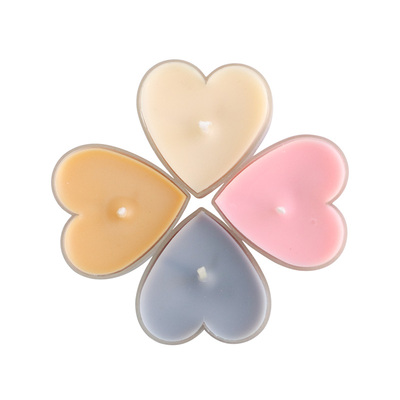 DIY爱心形状许愿蜡烛塑料杯