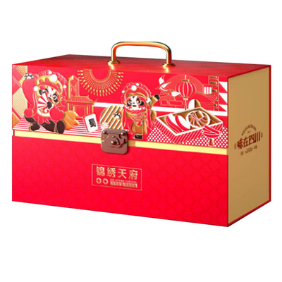 四川腊肉香肠礼盒装天伦印象腊味