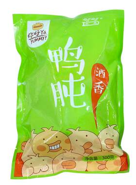 大瀛酒香鸭肫300g休闲零食随身