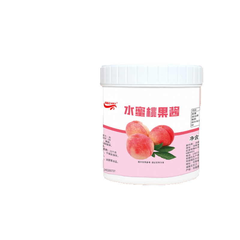 1.3kg水蜜桃果酱 蜜桃乌龙果酱/鲜花酱/甜味酱
