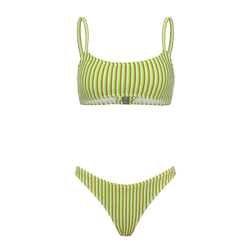 Yukari swim2026新款分体泳衣女小胸聚拢比基尼海边度假泳装绝美