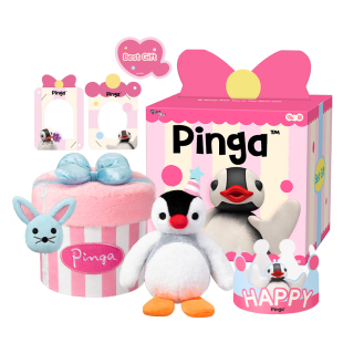 马克图布Pinga惊喜礼物盒毛绒公仔生日礼物女生毕业季可爱玩偶