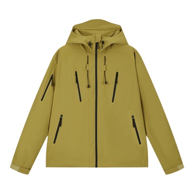 新款杜邦三防连帽冲锋衣外套