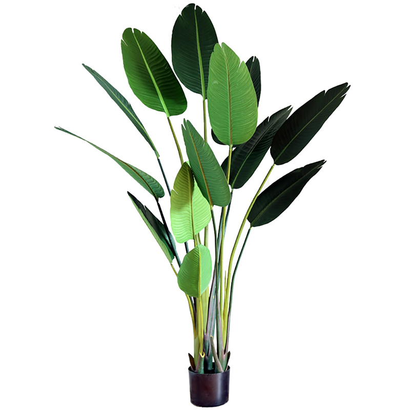 仿真绿植假树天堂鸟仿生假植物盆栽摆件高端轻奢室内客厅装饰造景
