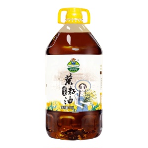 辛农民非转基因鲜榨浓香菜籽油压榨产品纯菜油