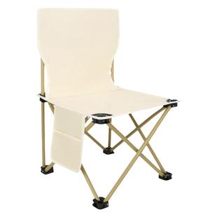 户外折叠椅便携式户外椅折叠月亮椅露营靠背椅子全套野餐家用钓鱼