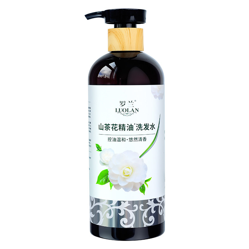 罗兰控油温和蓬松山茶花洗发水