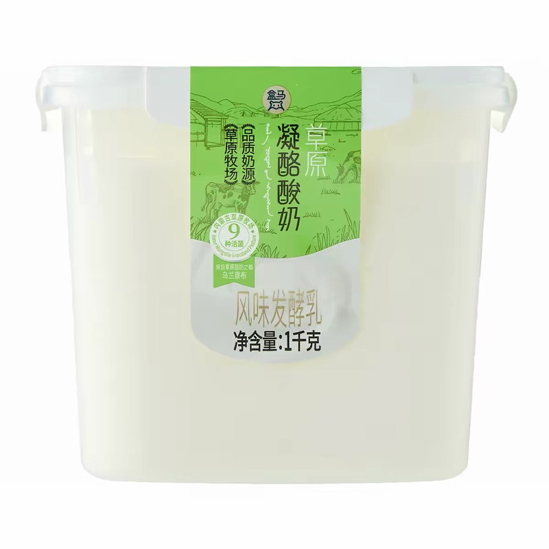 盒马草原凝酪益生菌酸奶