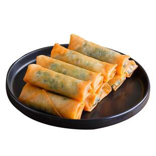 3袋48只荠菜肉丝春卷油炸小吃方便速食速冻批发手工炸春卷点心