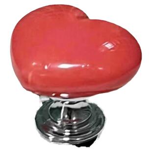 马桶按压器按钮爱心形配件长美甲可爱通用冲水开关延长卫生间厕所