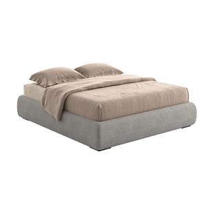 芬纳维亚传承 现代简约无床头双人床 Elysian爱丽森 意式轻奢真皮