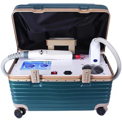 无创洗眉机拉杆箱洗纹身祛斑仪器