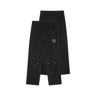 BALLHO新品户外运动直筒裤子男秋冬美式风打篮球长裤跑步健身卫裤