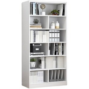 定制简易书柜自由组合收纳格子柜储物柜书架木质小柜子定做落地