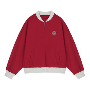 BJHG敦煌联名棒球服外套男款国潮牌春季中国风中式复古休闲夹克女