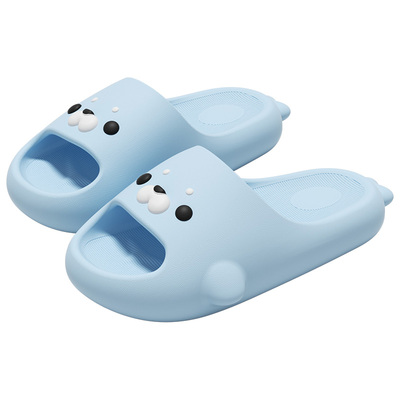 女款EVA防滑踩屎感海豹凉拖