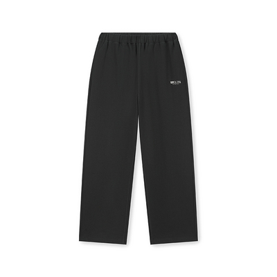 基础LOGO廓形休闲长卫裤