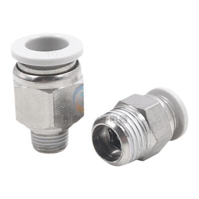 气动接头螺纹直通PC4-161-4分