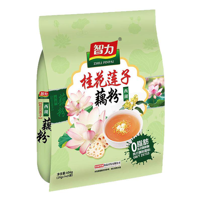 智力无糖西湖纯藕粉桂花0脂肪