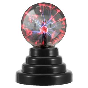魔法离子球灯创意水晶球静电球人体触摸感应灯闪电球辉光球小夜灯
