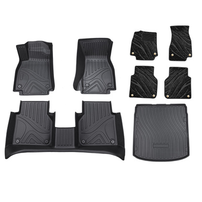 五福金牛A6L奥迪Q5L/Q3/Q6/Q7/A7/A3/A4L/A7L汽车脚垫全TPE大包围