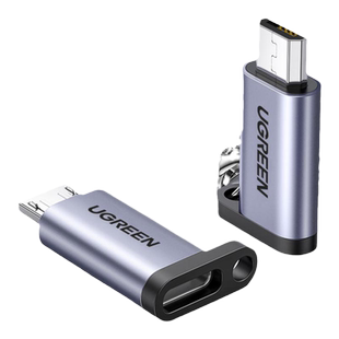 绿联type-c母口转安卓micro-usb转接头快充充电器数据线接口转换器适用华为vivo荣耀oppo三星小米手机