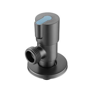 德国全铜枪灰色角阀三角阀冷热水马桶水阀快开关热水器阀门水龙头