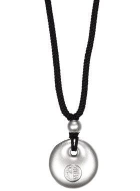 吴越老银铺足银999.9胖福吊坠女