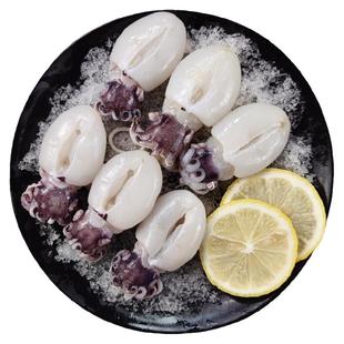 去内脏墨鱼仔新鲜冷冻小墨鱼商用鲜活鲜冻乌贼捞汁火锅食材年夜饭