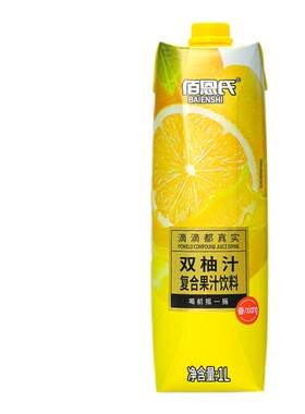 佰恩氏双柚汁复合果汁1L柚子汁