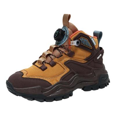 巴布豆男童加厚棉鞋冬季大棉休闲