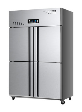 双鹿四门商用冰箱保鲜柜4开门冷藏冷冻柜厨房立式六6门冷柜大容量