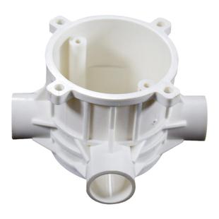 PVC预埋司令箱 灯头盒分线盒高深八角暗装圆接线盒一 二 三四曲插