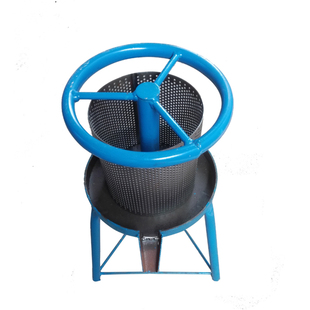 小型家用手动榨油机榨猪油渣机压猪油饼机脂渣油渣压榨/方向盘