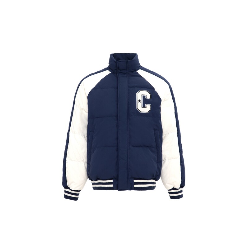 CONVERSE匡威官方秋冬新品男女600蓬鸭绒复古C标羽绒服外套UCJ090