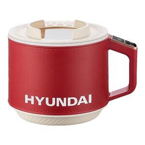 HYUNDAI韩国电煮锅小电锅宿舍小煮锅学生泡面锅多功能迷你电饭煲